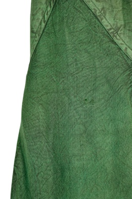 Revived green Minerva embroidered strappy dress