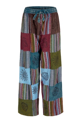 Bodhi patchwork trousers