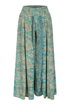 Zephyr silky palazzo trousers