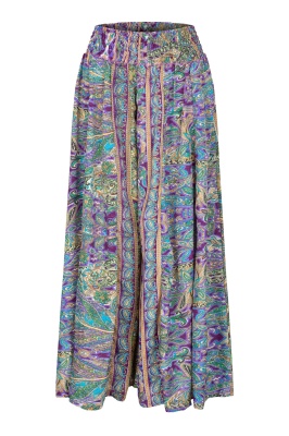 Zephyr silky palazzo trousers