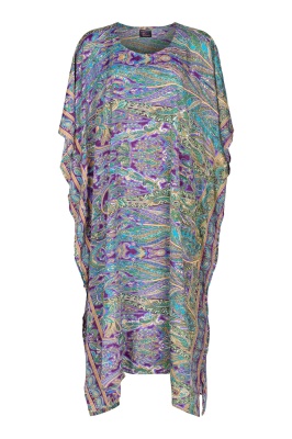 Zephyr silky kaftan dress