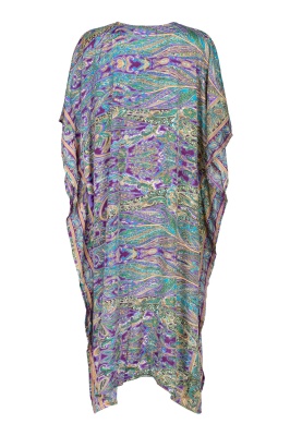 Zephyr silky kaftan dress