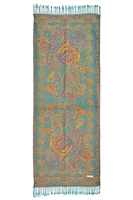 Colourful paisley 'pashmina' style scarf