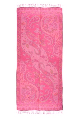 Colourful paisley 'pashmina' style scarf