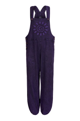 Wicked Dragon Clothing - Spiral sun dungarees up to PLUS size