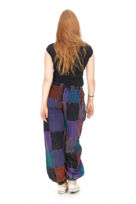 Hawthorn patchwork baggy trousers