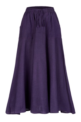 Nixie flared maxi skirt