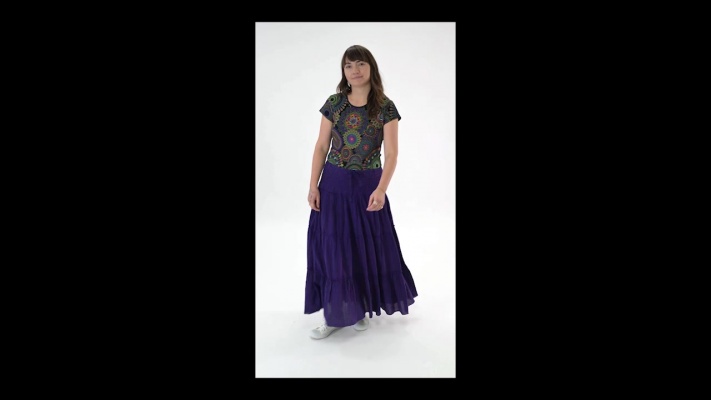 Aradia maxi skirt with pockets