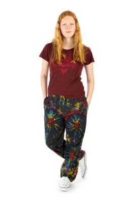 Nova tie dye trousers