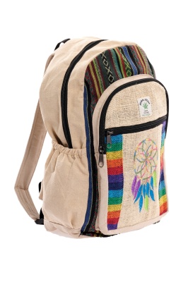 Himalayan hemp hippie backpack