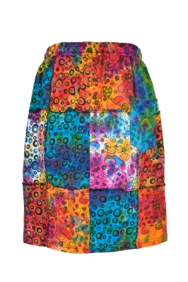 Sunbeam patchwork skirt with pockets