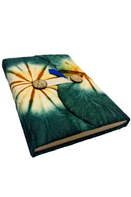 Tie dye lokta eco journal