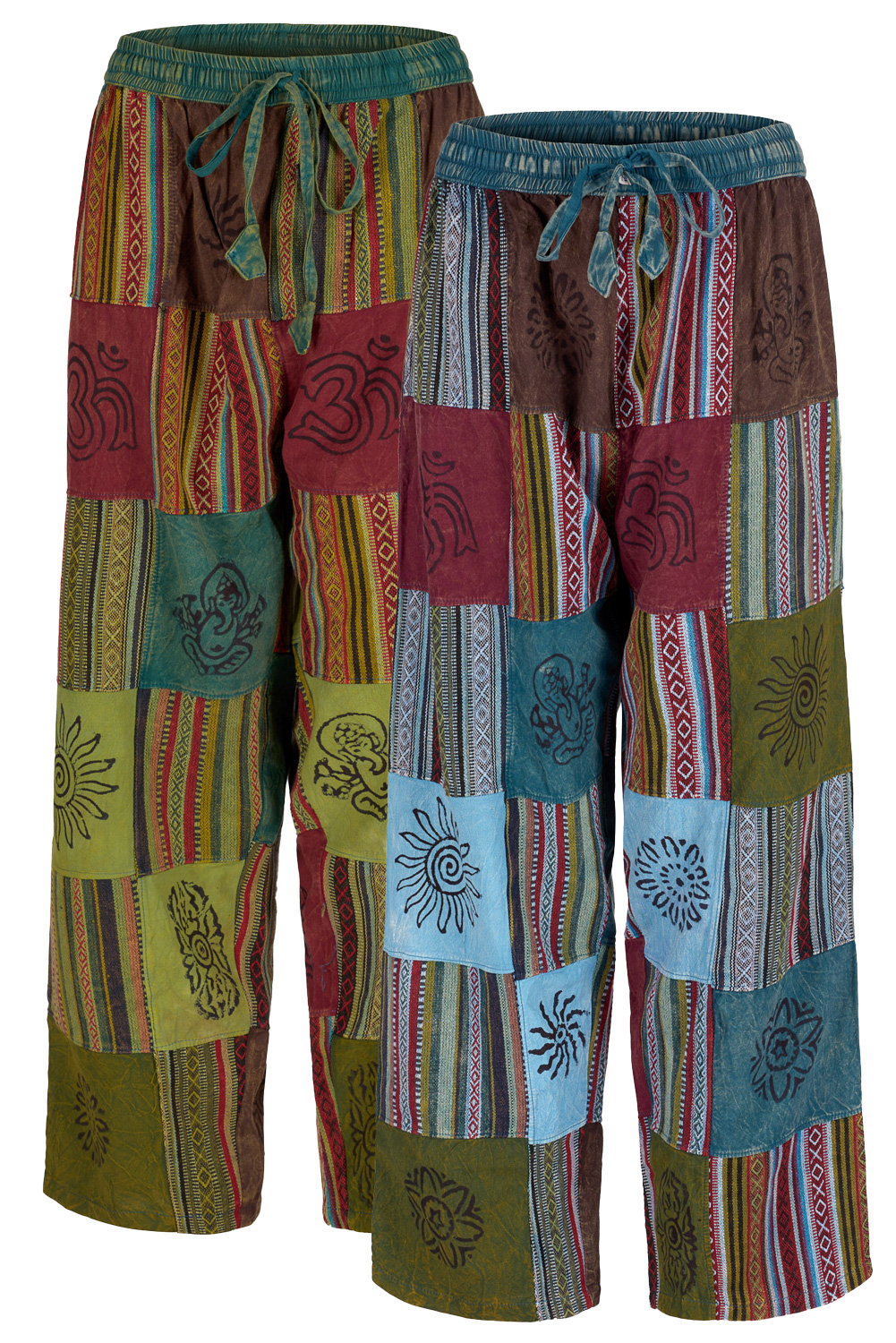 Bodhi patchwork trousers