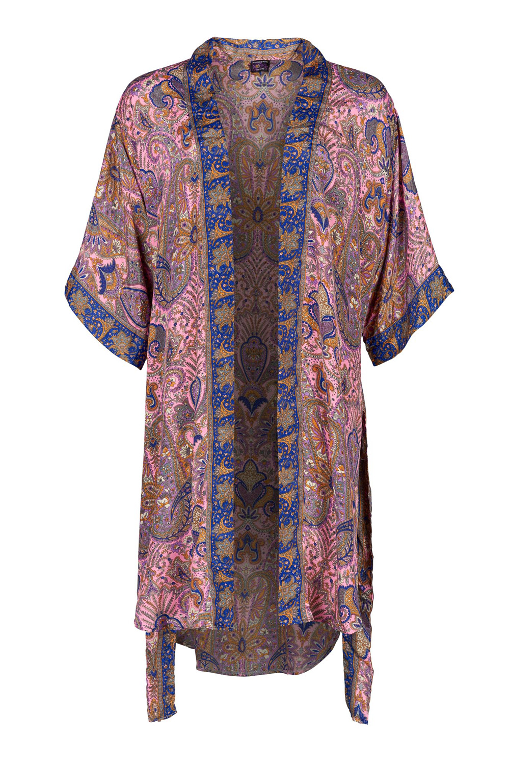 Wicked Dragon Clothing - Bohemian style silky kimono top