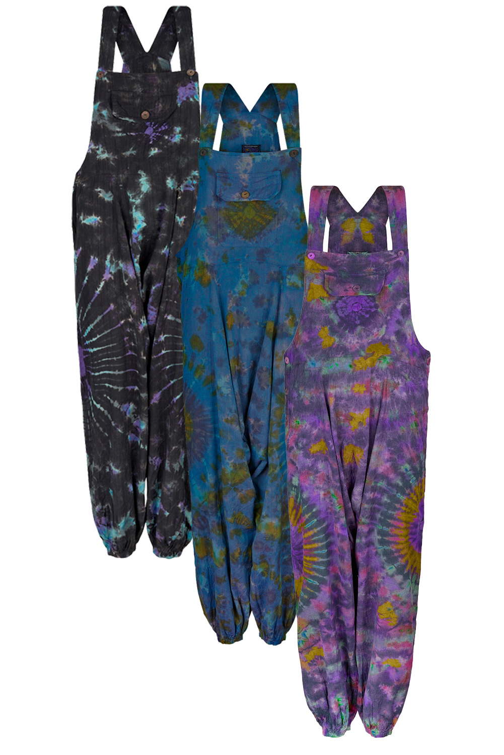 Wanderlust harem dungarees