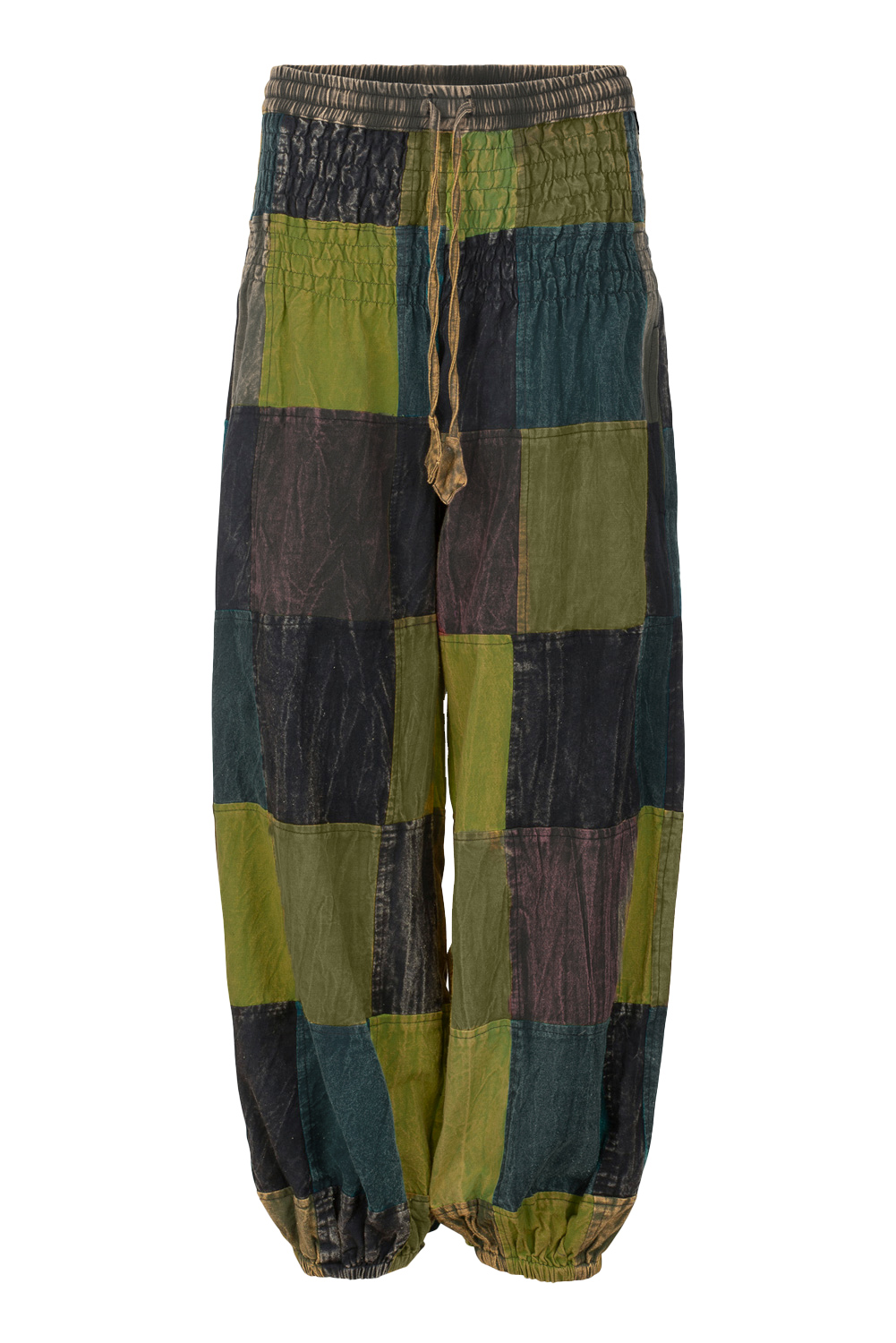 Hawthorn patchwork baggy trousers