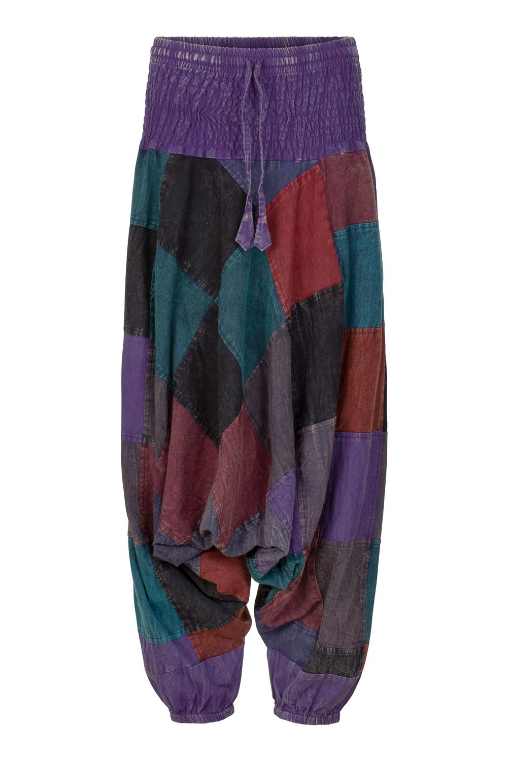 Hippie Boho Patchwork Trousers Gringo Size XL 14 16 | eBay