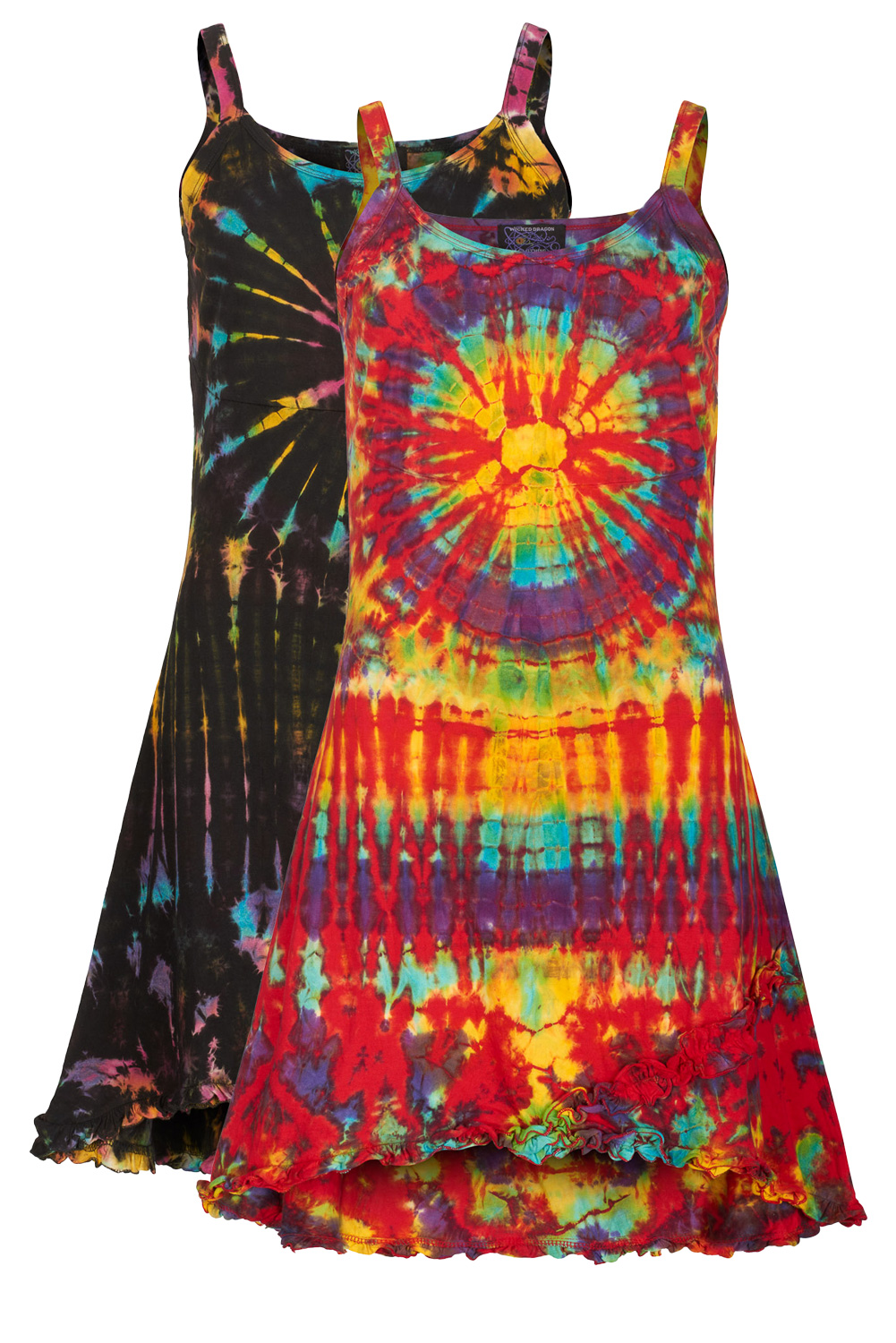 Tie Dye Strappy Dress - Siesta UK