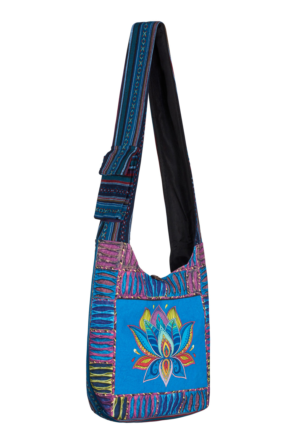 Wicked Dragon Clothing Screen printed hippie shoulder bag