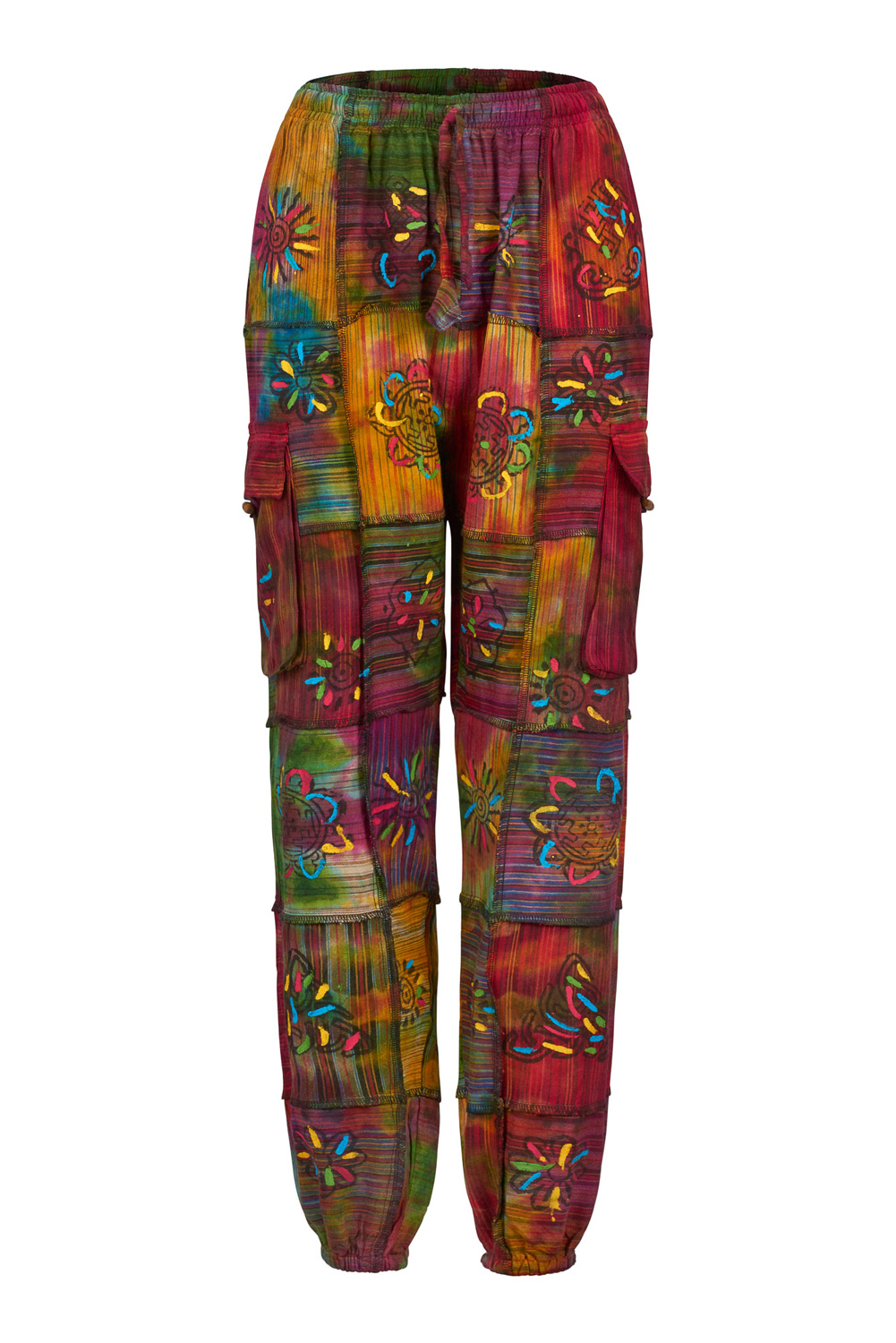 Fairtrade Multi Coloured Patchwork Hippie Trousers Pants | Soleil Store |  Boho outfits, Hippie outfits, Boho fashion